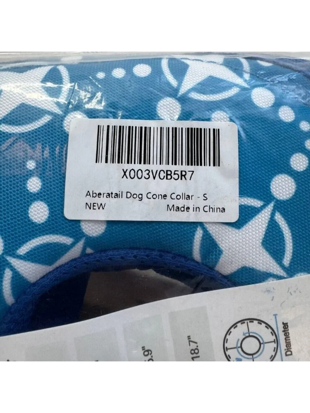 Small Dog or Cat Soft Cone Collar